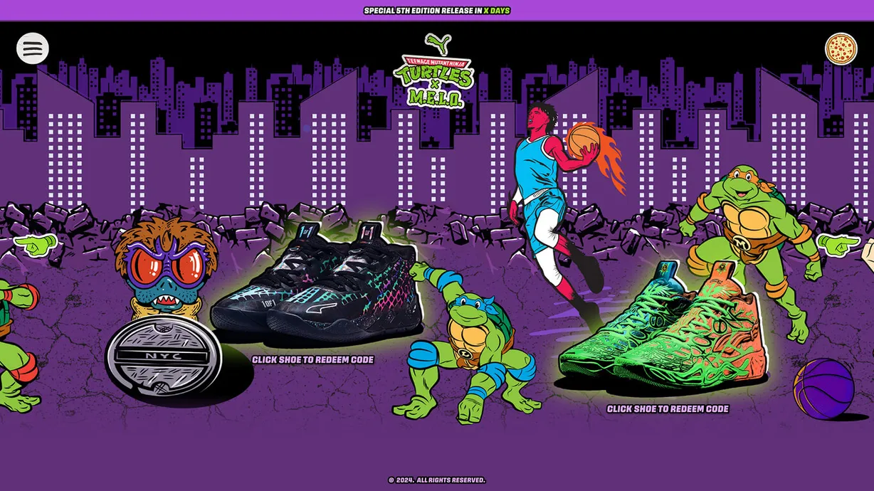 PUMA X TMNT X LaMelo | Modern English Digital